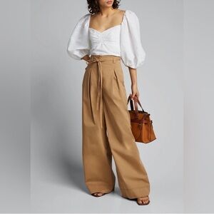 A.L.C puff sleeve top